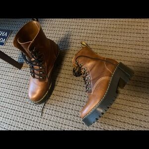 Dr. Martens Brown Boots basically new